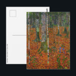 Gustav Klimt - Björkskog Vykort<br><div class="desc">Björkskog - Gustav Klimt,  Olja på duk,  1903</div>