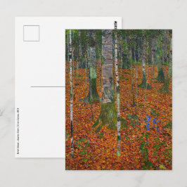 Gustav Klimt - Björkskog Vykort