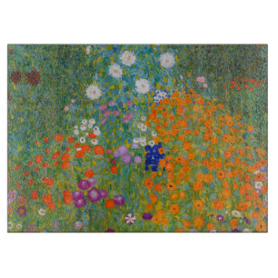 Gustav Klimt - Blomsterträdgård