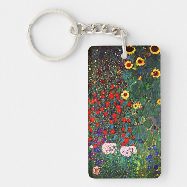 Gustav Klimt Blomsterträdgård (Framsidan)