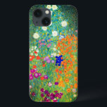 Gustav Klimt Blomsterträdgård<br><div class="desc">iphone case med Gustav Klimts Blomsterträdgård för oljemålning (1906). En vacker trädgård av lila,  rött,  vitt,  blått och orange blommor. En underbar gåva till fläkt av Art nouveau och österrikisk konst.</div>