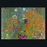 Gustav Klimt:Blomsterträdgård<br><div class="desc">En charmerande planglas med en färgstark blomsterträdgård som är målad av den österrikiska symbolmålaren Gustav Klimt.</div>