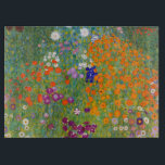 Gustav Klimt:Blomsterträdgård<br><div class="desc">En charmerande planglas med en färgstark blomsterträdgård som är målad av den österrikiska symbolmålaren Gustav Klimt.</div>