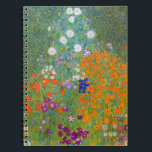 Gustav Klimt - Blomsterträdgård Anteckningsbok<br><div class="desc">Blomsterträdgård - Gustav Klimt 1905-1907</div>