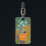 Gustav Klimt - Blomsterträdgård Bagagebricka<br><div class="desc">Blomsterträdgård - Gustav Klimt 1905-1907</div>
