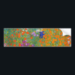 Gustav Klimt - Blomsterträdgård Bildekal<br><div class="desc">Blomsterträdgård - Gustav Klimt 1905-1907</div>