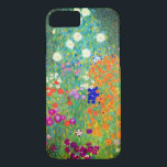 Gustav Klimt Blomsterträdgård<br><div class="desc">iphone case med Gustav Klimts Blomsterträdgård för oljemålning (1906). En vacker trädgård av lila,  rött,  vitt,  blått och orange blommor. En underbar gåva till fläkt av Art nouveau och österrikisk konst.</div>