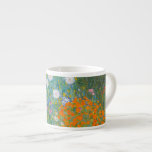 Gustav Klimt - Blomsterträdgård Espressomugg<br><div class="desc">Blomsterträdgård - Gustav Klimt 1905-1907</div>