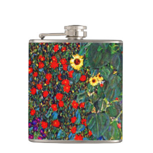 Gustav Klimt Blomsterträdgård Fickplunta