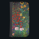 Gustav Klimt Blomsterträdgård Galaxy S4 Plånbok<br><div class="desc">Samsung Galaxy Wallet Case med Gustav Klimts oljemålning Farm Garden med solblommor (1907). En vacker trädgård av solblommor och exquisite blue,  red,  lila,  rosa och vita blommor. En underbar gåva till fläkt av Art nouveau och österrikisk konst.</div>