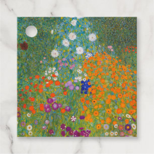 Gustav Klimt - Blomsterträdgård Gåvor Etiketter