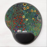 Gustav Klimt Blomsterträdgård Gel Musmatta<br><div class="desc">Gel Mouse Pad med Gustav Klimts målning Farm Garden med solblommor (1907). En vacker trädgård av solblommor och exquisite blue,  red,  lila,  rosa och vita blommor. En underbar gåva till fläkt av Art nouveau och österrikisk konst.</div>