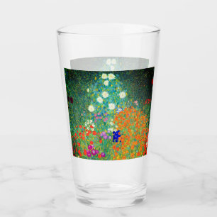 Gustav Klimt Blomsterträdgård Glaskopp