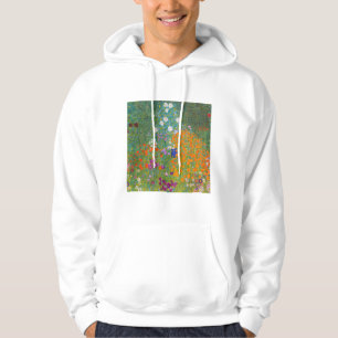 Gustav Klimt - Blomsterträdgård Hoodie