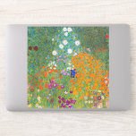 Gustav Klimt - Blomsterträdgård Klistermärken<br><div class="desc">Blomsterträdgård - Gustav Klimt 1905-1907</div>