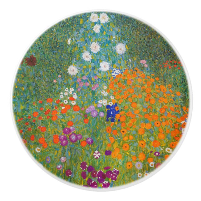 Gustav Klimt - Blomsterträdgård Knopp (Framsidan)