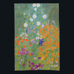 Gustav Klimt - Blomsterträdgård Kökshandduk<br><div class="desc">Blomsterträdgård - Gustav Klimt 1905-1907</div>