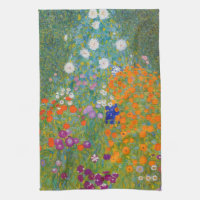 Gustav Klimt - Blomsterträdgård
