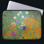 Gustav Klimt - Blomsterträdgård Laptop Fodral<br><div class="desc">Blomsterträdgård - Gustav Klimt 1905-1907</div>