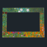 Gustav Klimt - Blomsterträdgård Magnetisk Fotoram<br><div class="desc">Blomsterträdgård - Gustav Klimt 1905-1907</div>