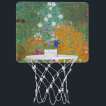 Gustav Klimt - Blomsterträdgård Mini-Basketkorg<br><div class="desc">Blomsterträdgård - Gustav Klimt 1905-1907</div>