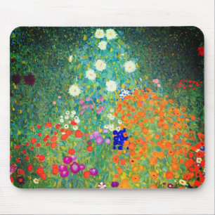 Gustav Klimt Blomsterträdgård Musmatta