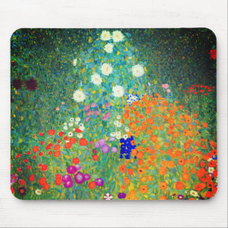 Gustav Klimt Blomsterträdgård Musmatta