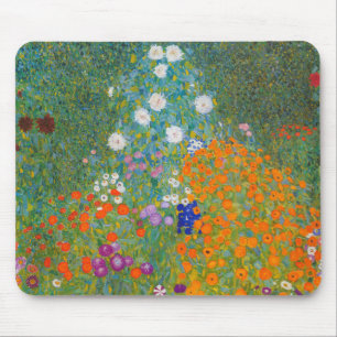 Gustav Klimt - Blomsterträdgård Musmatta