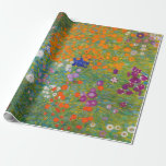 Gustav Klimt - Blomsterträdgård Presentpapper<br><div class="desc">Blomsterträdgård - Gustav Klimt 1905-1907</div>