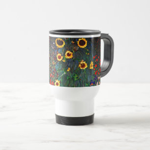 Gustav Klimt Blomsterträdgård Resemugg
