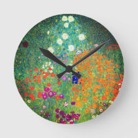 Gustav Klimt Blomsterträdgård