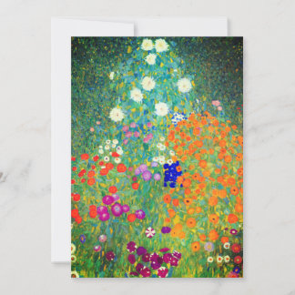 Gustav Klimt Blomsterträdgård Spara Datumet