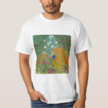 Gustav Klimt - Blomsterträdgård T Shirt<br><div class="desc">Blomsterträdgård - Gustav Klimt 1905-1907</div>