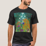 Gustav Klimt Blomsterträdgård  T Shirt<br><div class="desc">Gustav Klimt-Blomsterträdgård.Kolla in vårt  val av skjortor för det bästa i unika eller anpassningsbar,  handgjort delarare från våra klädaffärer</div>