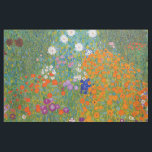 Gustav Klimt - Blomsterträdgård Tyg<br><div class="desc">Blomsterträdgård - Gustav Klimt 1905-1907</div>