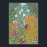 Gustav Klimt Blomsterträdgård Typ av skydd<br><div class="desc">En vacker trädgårdsmålning - det här är en klassisk målning av Gustav Klimt,  som heter Cottage Garden,  eller Bauergarten,  1907,  som är en nära blomsterträdgård,  en färgstark blommigt.</div>