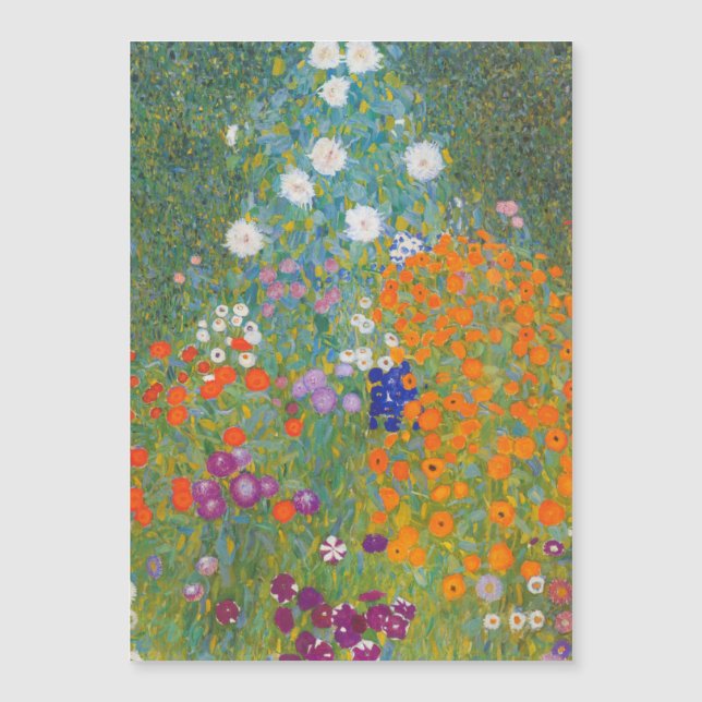 Gustav Klimt Blomsterträdgård Typ av skydd (Framsida)