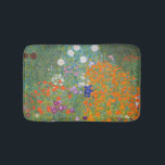 Gustav Klimt Blomsterträdgård Typ av skydd Badrumsmatta<br><div class="desc">En vacker trädgårdsmålning - det här är en klassisk målning av Gustav Klimt,  som heter Cottage Garden,  eller Bauergarten,  1907,  som är en nära blomsterträdgård,  en färgstark blommigt.</div>