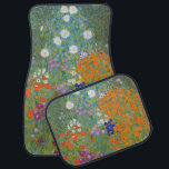 Gustav Klimt Blomsterträdgård Typ av skydd Bilmatta<br><div class="desc">En vacker trädgårdsmålning - det här är en klassisk målning av Gustav Klimt,  som heter Cottage Garden,  eller Bauergarten,  1907,  som är en nära blomsterträdgård,  en färgstark blommigt.</div>