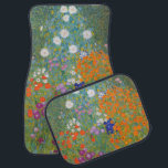 Gustav Klimt Blomsterträdgård Typ av skydd Bilmatta<br><div class="desc">En vacker trädgårdsmålning - det här är en klassisk målning av Gustav Klimt,  som heter Cottage Garden,  eller Bauergarten,  1907,  som är en nära blomsterträdgård,  en färgstark blommigt.</div>