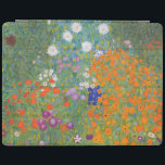 Gustav Klimt Blomsterträdgård Typ av skydd iPad Skydd<br><div class="desc">En vacker trädgårdsmålning - det här är en klassisk målning av Gustav Klimt,  som heter Cottage Garden,  eller Bauergarten,  1907,  som är en nära blomsterträdgård,  en färgstark blommigt.</div>