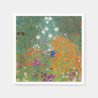 Gustav Klimt Blomsterträdgård Typ av skydd Pappersservett
