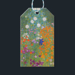 Gustav Klimt Blomsterträdgård Typ av skydd Presentetikett<br><div class="desc">En vacker trädgårdsmålning - det här är en klassisk målning av Gustav Klimt,  som heter Cottage Garden,  eller Bauergarten,  1907,  som är en nära blomsterträdgård,  en färgstark blommigt.</div>