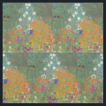 Gustav Klimt Blomsterträdgård Typ av skydd Tyg<br><div class="desc">En vacker trädgårdsmålning - det här är en klassisk målning av Gustav Klimt,  som heter Cottage Garden,  eller Bauergarten,  1907,  som är en nära blomsterträdgård,  en färgstark blommigt.</div>