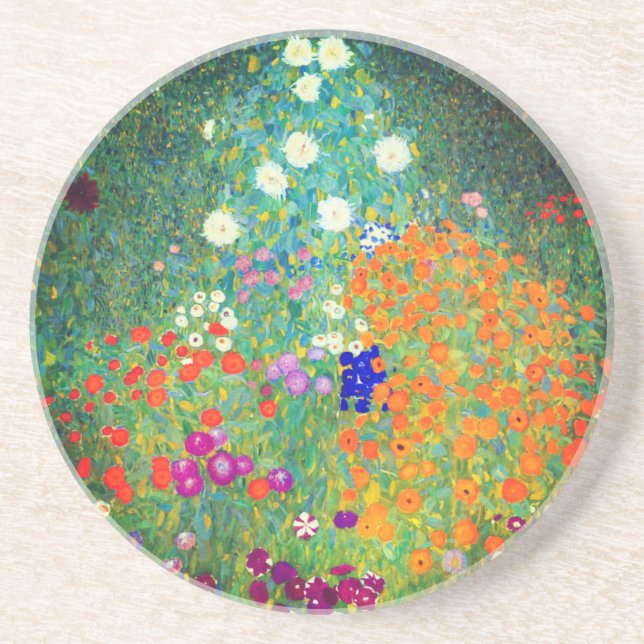 Gustav Klimt Blomsterträdgård Underlägg (Framsidan)