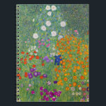 Gustav Klimt Blomsterträdgård Vintage Art nouveau Anteckningsbok<br><div class="desc">Gustav Klimt Blomsterträdgård Vintage Art nouveau Painting1907 Fine Art Painting</div>