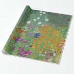 Gustav Klimt Blomsterträdgård Vintage Art nouveau Presentpapper<br><div class="desc">Gustav Klimt Blomsterträdgård Vintage Art nouveau Painting 1907 Fine Art Painting</div>