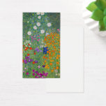 Gustav Klimt Blomsterträdgård Vintage Art nouveau Visitkort<br><div class="desc">Gustav Klimt Blomsterträdgård Vintage Art nouveau Painting 1907 Fine Art Painting</div>