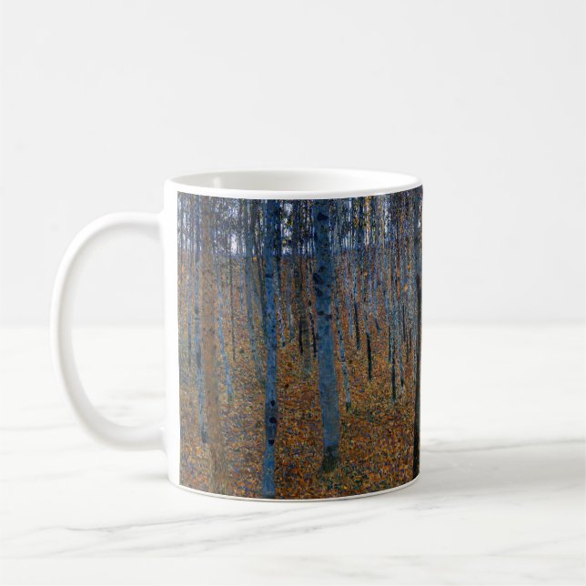 Gustav Klimt - Bokskog I Kaffemugg (Vänster)