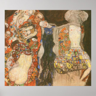 Gustav Klimt - Bride Poster